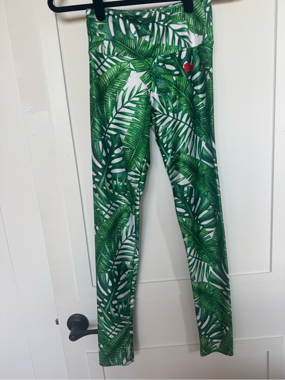 Goldsheep Tropical Palm Leaf Leggings sz XS